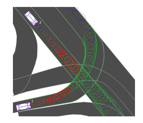 Congested intersection